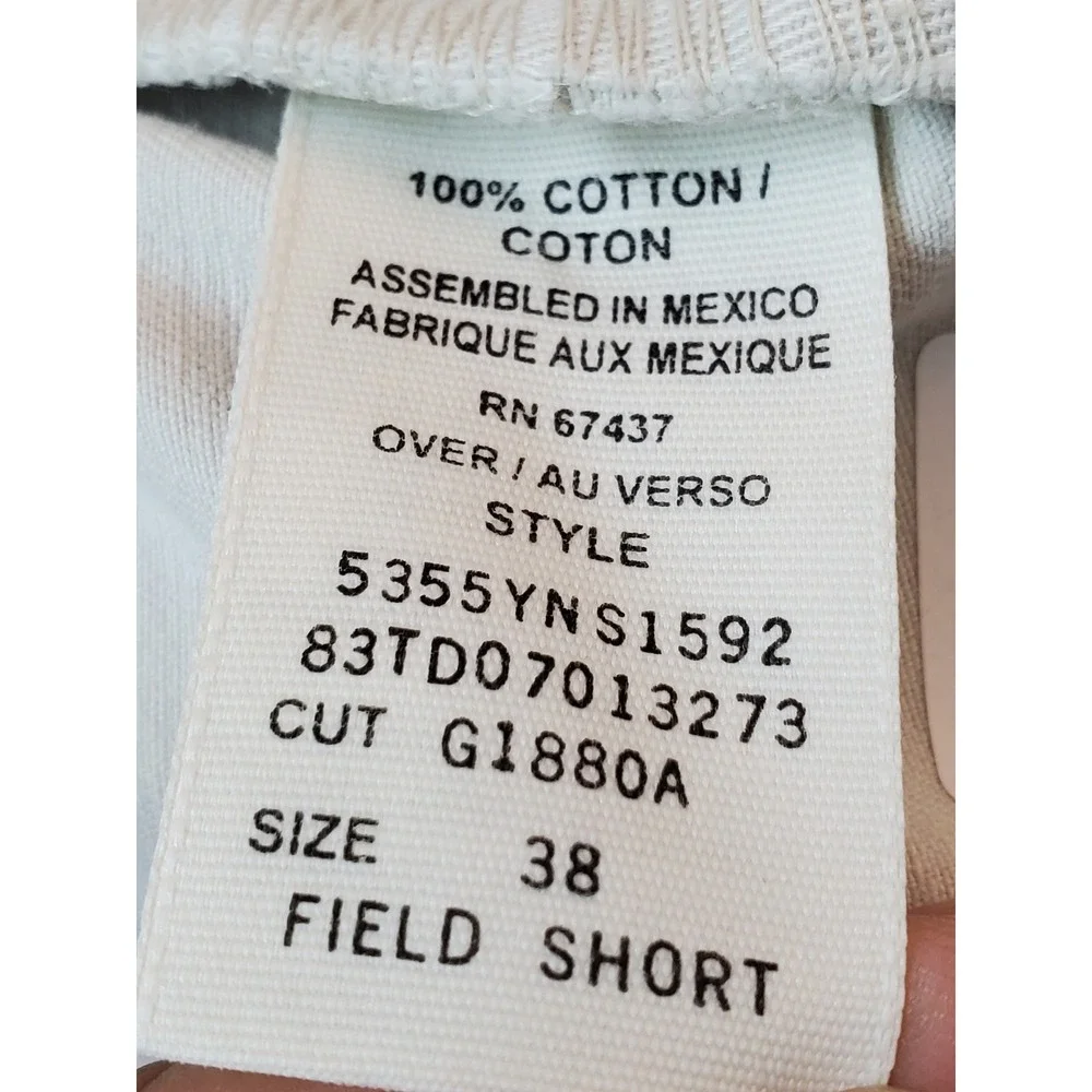 Polo Jeans Company Ralph Lauren Men Shorts 38 Beige Cargo Twill Field Y2K READ